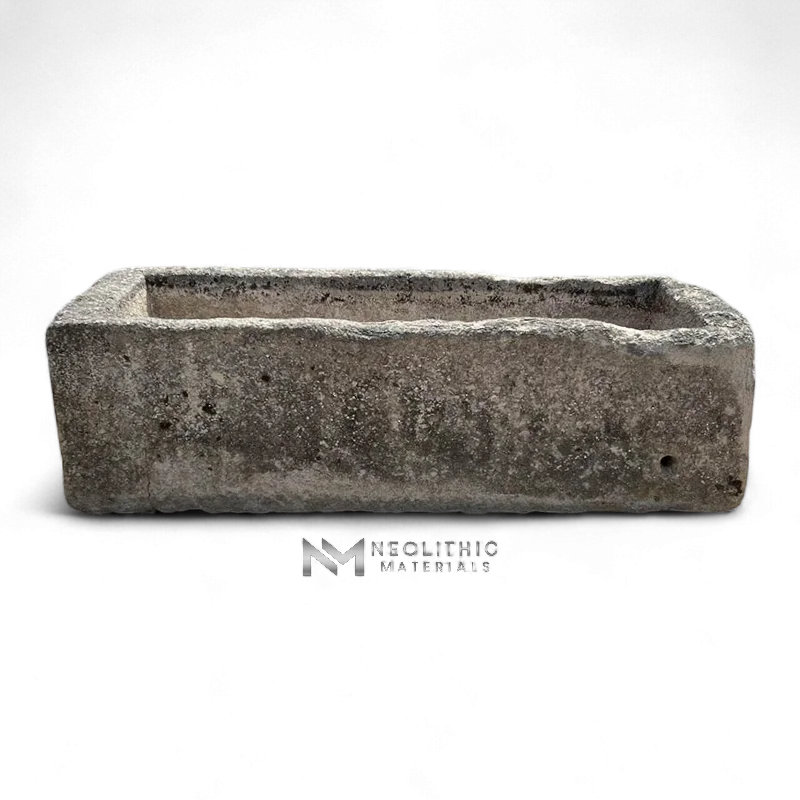 Antique French Limestone Trough